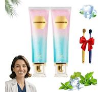 Radiant Whitening Toothpaste, Remove Tooth Stains, Niacinamide Whitening Toothpastes, Natural Peppermint, Let Your Teeth Shine with Confidence (2)