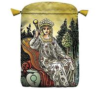 Radiant Wise Spirit Tarot Bag: Satin printed tarot bag