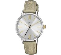 Radiant Women's Quartz Analog Watch with Leather Strap RA429601, Multicoloured, 36MM, Strap