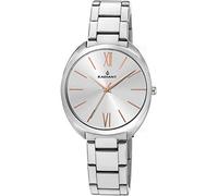 Radiant Women's Quartz Analog Watch with Stainless Steel Strap RA420201, Metallic Silver, 36MM, Strap