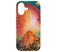 Radiant Woodland Under the Blood Moon,Vintage Luna Landscape Case for iPhone 17