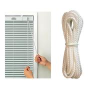 RadiantRover Continuous cord loop 3.5mm Suitable for all major brands, suitable for cord loops of honeycomb blinds, cellular blinds, Roman blinds, pleated blinds, roller blinds White