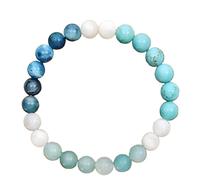 RadiantRover Strong Healing Crystal Bracelet 8MM Genuine Stone Bracelet Lucky Beaded Chakra Bracelets 6.5 inch Positive Energy Bracelets Inspirational Gifts for Women Mom
