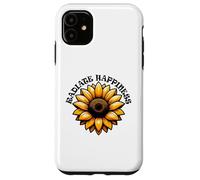 Radiate Happiness Sunflower Inspirational Design Case for iPhone 11