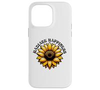 Radiate Happiness Sunflower Inspirational Design Case for iPhone 14 Pro Max