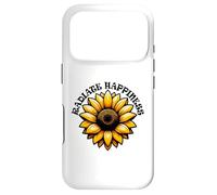 Radiate Happiness Sunflower Inspirational Design Case for iPhone 17 Pro