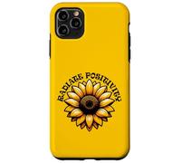 Radiate Positivity Sunflower Inspirational Design Case for iPhone 11 Pro Max