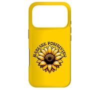 Radiate Positivity Sunflower Inspirational Design Case for iPhone 17 Pro