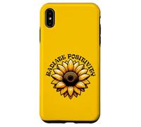 Radiate Positivity Sunflower Inspirational Design Case for iPhone XS Max