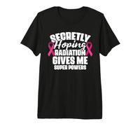Radiation Cancer Chemotherapy Breast Cancer Awareness Premium T-Shirt