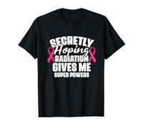 Radiation Cancer Chemotherapy Breast Cancer Awareness T-Shirt