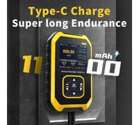 Radiation Detector for Counter - Personal Dose Alarm with Sound Flash Vibration, Detects for Alpha Beta Gamma X-for Ray, 60-Day Life(Yellow)