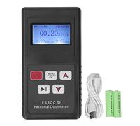 Radiation Detector Nuclear Radiation Detector Geiger Counter with Alarm Function Real Time Display for Home Outdoors Hospitals Garbage Dumps ABS Material