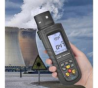 Radiation Detector, Portable Handheld Geiger Counter for Beta Gamma X-Ray, LCD Display, Reliable Radiation Monitor with Backlight for Safety and Detection