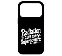Radiation Gave Me Superpowers Funny Geeky Case for iPhone 17 Pro