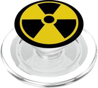 Radiation Hazard Symbol Biohazard Nuclear PopSockets PopGrip for MagSafe