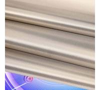 Radiation Protection Cloth EMF Fabric Cloth Faraday Material Radiation Shielding Grounding RFID Shielding-Block for Card Bag Cloth, Electronic Products,silver-6x1.1m