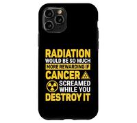 Radiation Rewarding Funny Chemo Chemotherapy Cancer Patient Case for iPhone 11 Pro