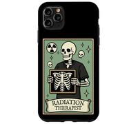 Radiation Therapist Tarot Card Skeleton Oncology Rad Therapy Case for iPhone 11 Pro Max