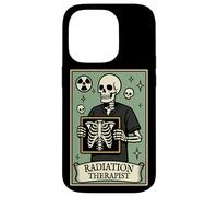 Radiation Therapist Tarot Card Skeleton Oncology Rad Therapy Case for iPhone 14 Pro