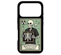 Radiation Therapist Tarot Card Skeleton Oncology Rad Therapy Case for iPhone 17 Pro