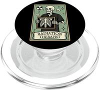 Radiation Therapist Tarot Card Skeleton Oncology Rad Therapy PopSockets PopGrip for MagSafe