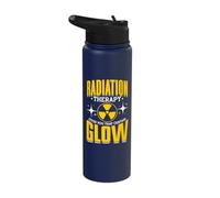 Radiation Therapy Gives You that Certain Glow Humor Stainless Steel Insulated Water Bottle