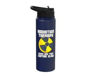 Radiation Therapy Gives You that Certain Glow Radiology Stainless Steel Insulated Water Bottle
