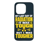 Radiation Therapy Tough Cancer Warrior Case for iPhone 15 Pro