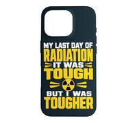 Radiation Therapy Tough Cancer Warrior Case for iPhone 16 Pro