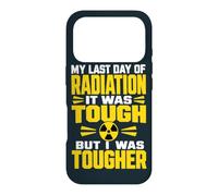 Radiation Therapy Tough Cancer Warrior Case for iPhone 17 Pro