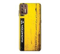 Radiation Warning Case Cover For Motorola Moto G9 Plus