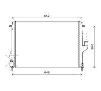PRASCO RTA2478 Engine radiator