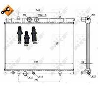 Radiator 50440 1330G1 9647510780 9654180480 1330Y2