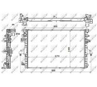 Radiator 53154 7E0121253A