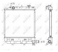 Radiator 53433 B5D815200A B5D815200B