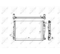 Radiator 53487 50510146 60694769 71740292 71744219