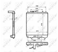 Radiator 53862 13182786 4705904 4707764