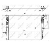 Radiator 53965 214100014R 8660003475