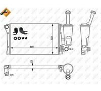 Radiator 58170 46798741 51729379