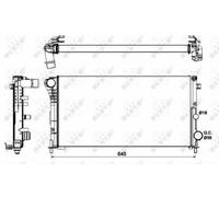 Radiator 58185 51706204