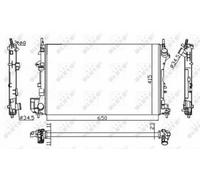 Radiator 58203A 1300244 24418338
