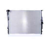 NISSENS Engine radiator 60786A Aluminium 650 452 34 without gasket/seal without cap, without expansion tank Mechanically jointed cooling fins