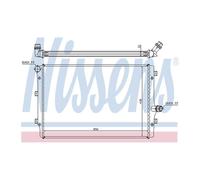 NISSENS 65281A Engine radiator