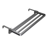 Radiator Airer Rack, 3 Bar Over Radiator Clothes Airer, Adjustable Wall Spacing 1-16cm, Carbon Steel Load Bearing 50kg