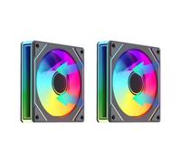 Radiator and Case Cooling Fan 2 Pack PWM ARGB Support for Computer Case Fan
