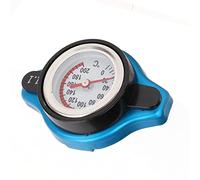 Radiator Cap Water Temp Meter, Universal High Pressure Gauge for Motorcycle, ATV, UTV, ABS+Aluminum Alloy Leakproof (Small head 1.1)