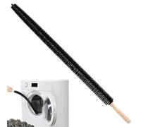 Radiator Cleaner Brush, Dryer Vent Cleaning Brush, Flexible Long Radiator Cleaning Duster with Wood Handle for Heater & Dryer Lint & Washing Machine