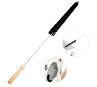 Radiator Cleaner Brush,Radiator Duster,Long Flexible with Wood Handle,Multipurpose Cleaning Brush Cleaning Brush for Radiator for Radiator & Dryer Lint & Washing Machine (72CM)