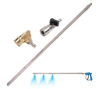 Radiator Cleaner Wand - Radiator Water Cleaner Wands,Rod Water Accessories for Gutter Car Truck Rv Tank Lawn Glass Garden Window Household